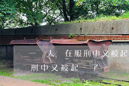 一個人還在服刑中又被起訴了(一個人還在服刑中又被起訴了)