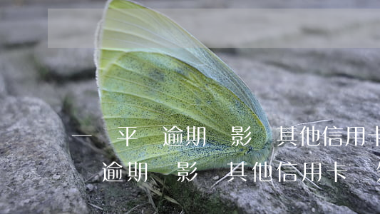 一個平臺逾期會影響其他信用卡嗎-一個平臺逾期會影響其他信用卡嗎知乎
