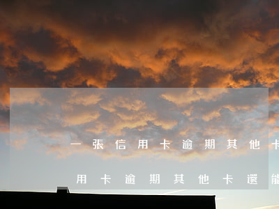 一張信用卡逾期其他卡還能開卡嗎-一張信用卡逾期其他卡還能開卡嗎安全嗎