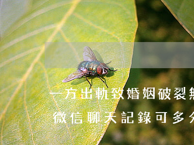 一方出軌致婚姻破裂，無過錯(cuò)方持微信聊天記錄可多分財(cái)產(chǎn)么？