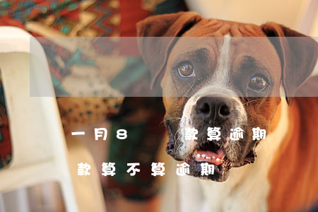 一月8號還款算逾期嗎(當(dāng)天還款算不算逾期)
