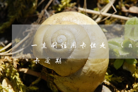 一直刷信用卡但是沒(méi)有逾期(信用卡逾期)