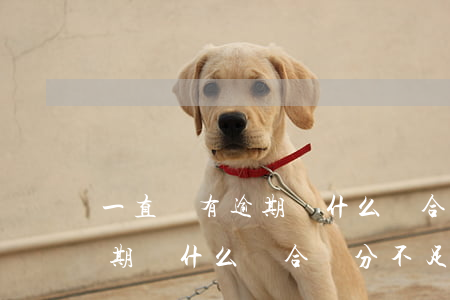 一直沒有逾期為什么綜合評分不足-沒有逾期,為什么綜合評分不足