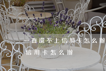 一直還不上信用卡怎么辦-如果一直還不上信用卡怎么辦