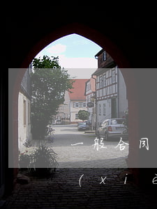 一般合同怎么寫(xiě)(一般合同怎么寫(xiě)價(jià)錢(qián))