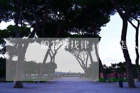 一般怎么找律師(一般怎么找律師)