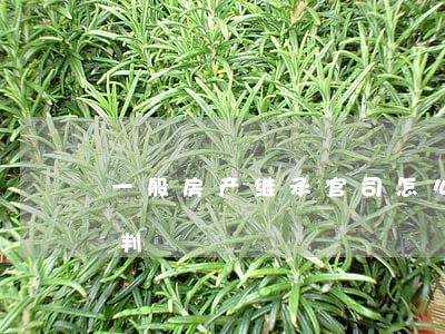 一般房产继承官司怎么判(房产继承法院如何判)