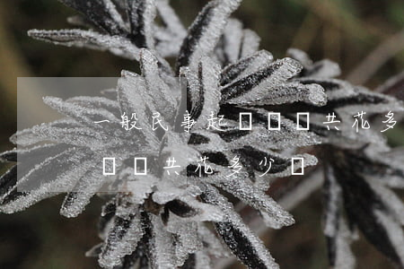 一般民事起訴費總共花多少錢(一般民事起訴費總共花多少錢)