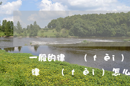 一般的律師費(fèi)是怎么收取的(一般律師費(fèi)怎么收費(fèi)的)