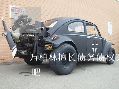 万柏林擅长债务债权案件律师咨询-万柏林吧