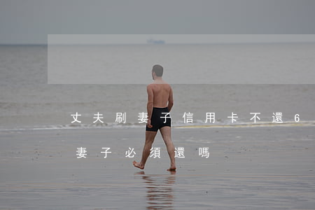丈夫刷妻子信用卡不還6(丈夫還不起信用卡妻子必須還嗎)
