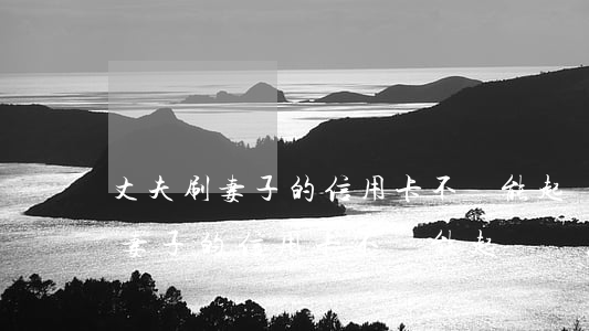 丈夫刷妻子的信用卡不還能起訴嗎-丈夫刷妻子的信用卡不還能起訴嗎怎么辦