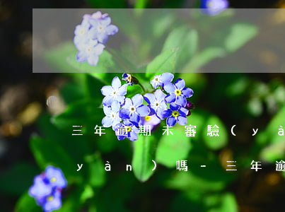 三年逾期未審驗(yàn)可以上線審驗(yàn)嗎-三年逾期未審驗(yàn)可以上線審驗(yàn)嗎