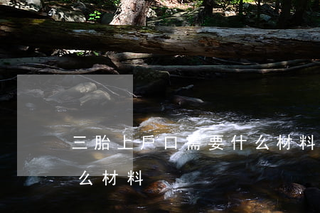 三胎上戶口需要什么材料(三胎報戶口需要什么材料)