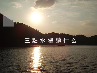 三點水翟讀什么