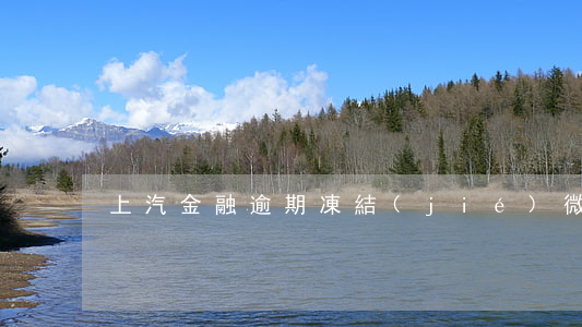 上汽金融逾期凍結(jié)微信
