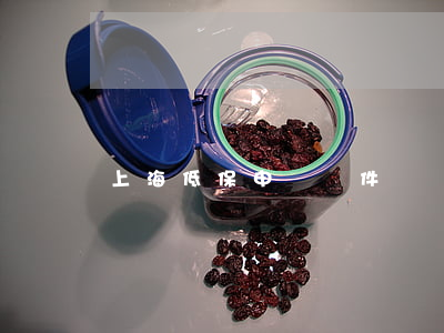 上海低保申請條件