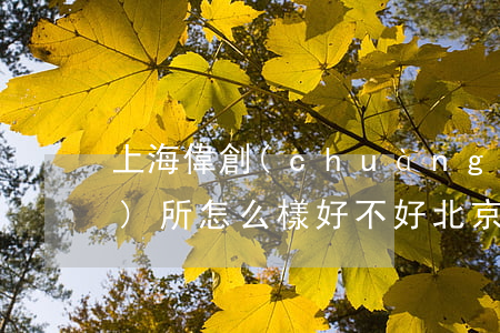 上海偉創(chuàng)律師事務(wù)所怎么樣好不好(北京創(chuàng)偉律師務(wù)所)