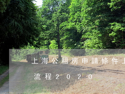 上海公租房申請條件(上海公租房申請條件及流程2020)
