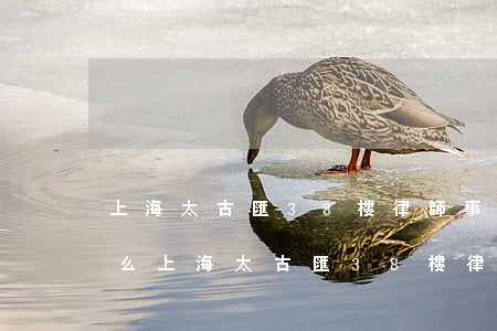 上海太古匯38樓律師事務(wù)所叫什么(上海太古匯38樓律師事務(wù)所叫什么)