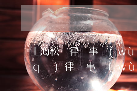 上海松滬律師事務(wù)所(上海松江區(qū)律師事務(wù)所)