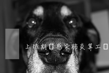 上班期間感染肺炎算工傷嗎