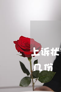 上诉状可以递交二审法院吗(二审上诉状提交几份)