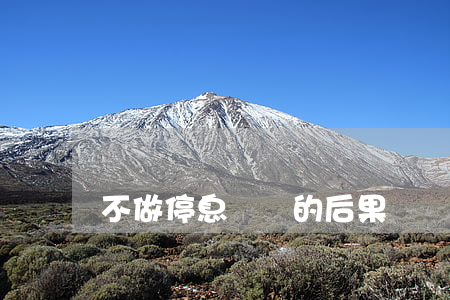 不做停息掛賬的后果