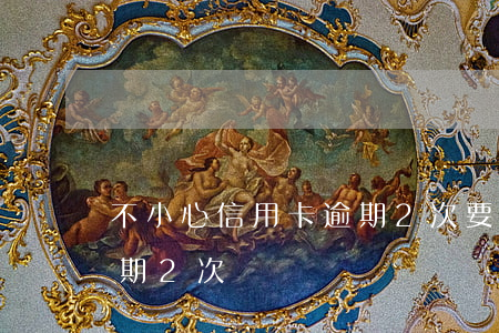 不小心信用卡逾期2次要還(近兩年信用卡逾期2次)