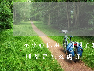 不小心信用卡逾期了怎么辦（你們的信用卡逾期都是怎么處理）