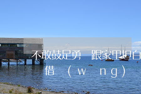 不敢鼓足勇氣跟家里坦白欠網(wǎng)貸(借網(wǎng)貸不敢跟家人坦白)