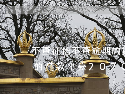 不查征信不查逾期的貸款(不查征信不查逾期的貸款平臺2020)