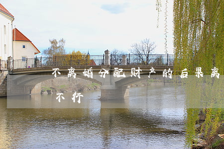 不离婚分配财产的后果(离婚后财产不分割行不行)