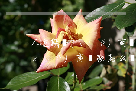 不逾期協(xié)商還款(逾期不同意協(xié)商還款怎么辦)