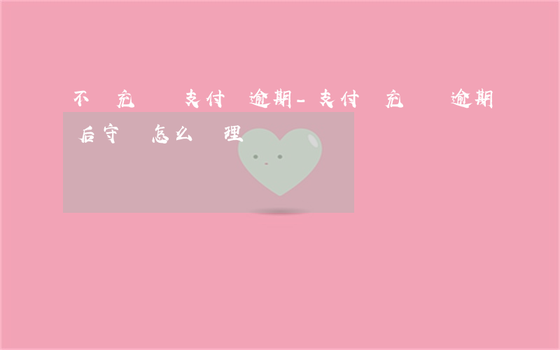 不還充電寶支付寶逾期-支付寶充電寶逾期后守約怎么處理