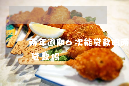 两年逾期6次能贷款吗(两年内逾期六次可以贷款吗)