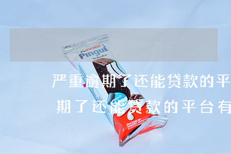 严重逾期了还能贷款的平台有哪些-严重逾期了还能贷款的平台有哪些呢