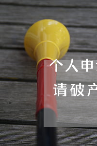个人申请破产就不用偿还债务了吗-个人申请破产就不用偿还债务了吗为什么