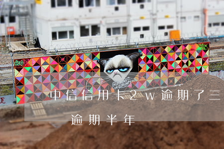 中信信用卡2w逾期了三個月(中信信用卡5萬逾期半年)
