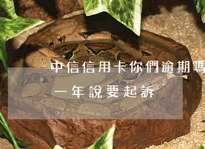 中信信用卡你們逾期嗎(中信信用卡2萬逾期一年說要起訴)