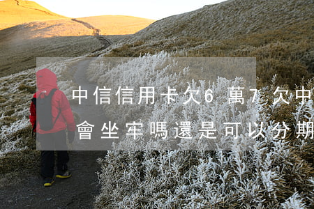中信信用卡欠6萬7(欠中信銀行信用卡8萬會坐牢嗎?還是可以分期還)