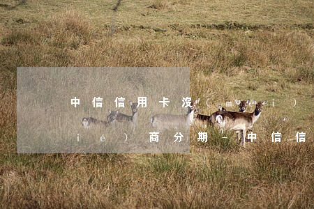 中信信用卡沒(méi)有逾期怎么協(xié)商分期-中信信用卡沒(méi)有逾期怎么協(xié)商分期還款