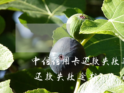 中信信用卡还款失败逾期30天(中信信用卡还款失败逾期30天)