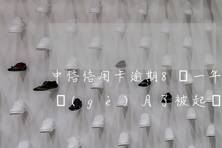 中信信用卡逾期8萬一年(中信信用卡逾期8個(gè)月了,被起訴了,怎么辦?)