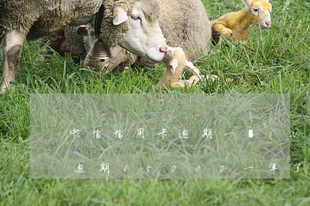 中信信用卡逾期一萬(wàn)一年多(中信逾期15000,一年了,但每個(gè)月都還500)