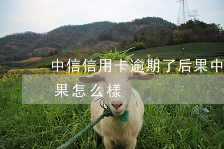 中信信用卡逾期了后果(中信信用卡逾期了后果怎么樣)