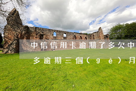 中信信用卡逾期了多(欠中信銀行信用卡2萬多逾期三個(gè)月了怎么辦)