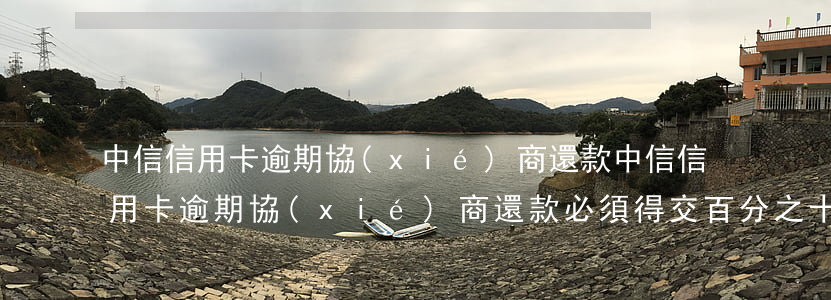 中信信用卡逾期協(xié)商還款(中信信用卡逾期協(xié)商還款必須得交百分之十嗎)