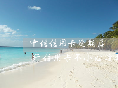 中信信用卡逾期后會(huì)怎樣(中信銀行信用卡不小心逾期了)