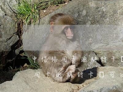 中信信用卡逾期封卡還可以開通嗎-中信信用卡逾期封卡還可以開通嗎安全嗎